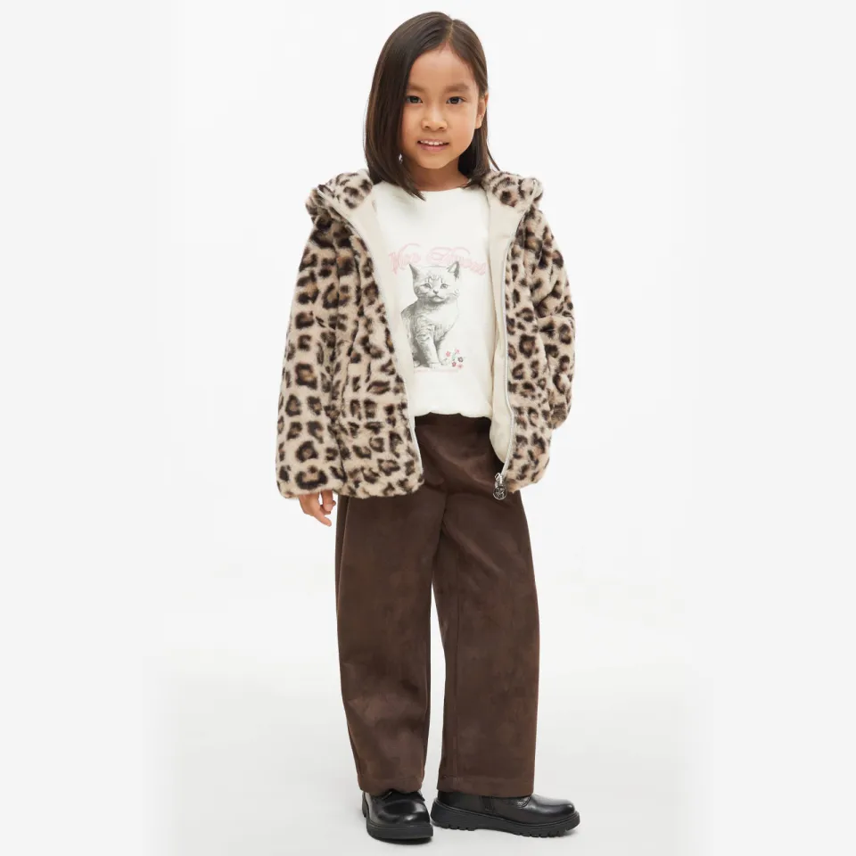 S.Oliver imitatiebont winterjas panterprint beige, foto 3