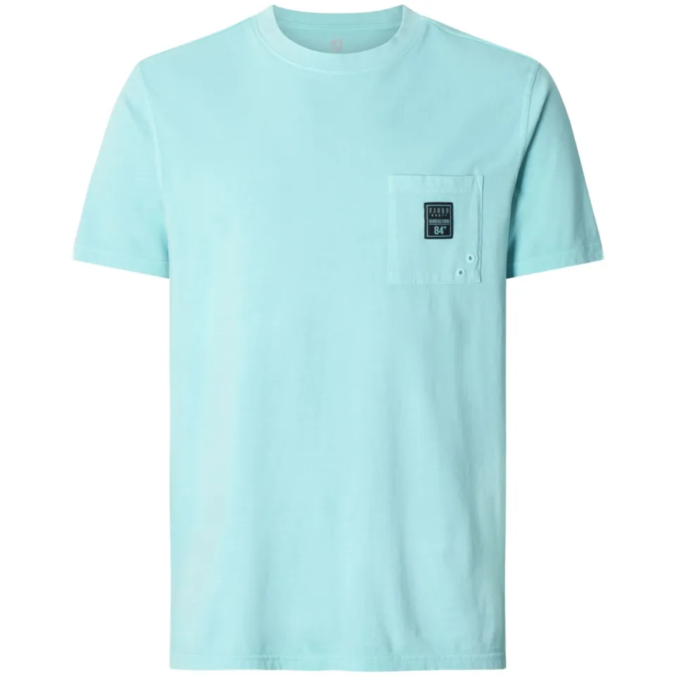 Jan Vanderstorm Ulfrik T-shirt turquoise, foto 2