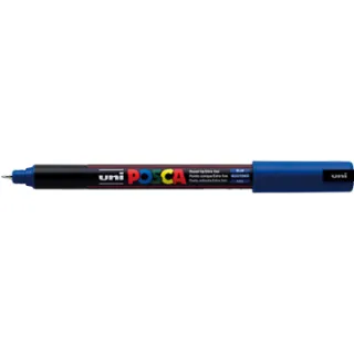 Posca marker met conische punt schrijfdikte extra-fijn donkerblauw