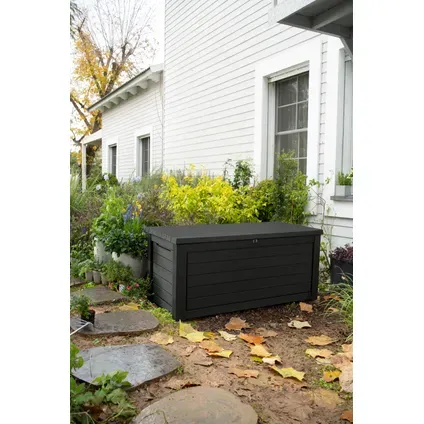 Keter Northwood Opbergbox - 630L - 155.1x72.4x69.4 cm - Grafiet, foto 6