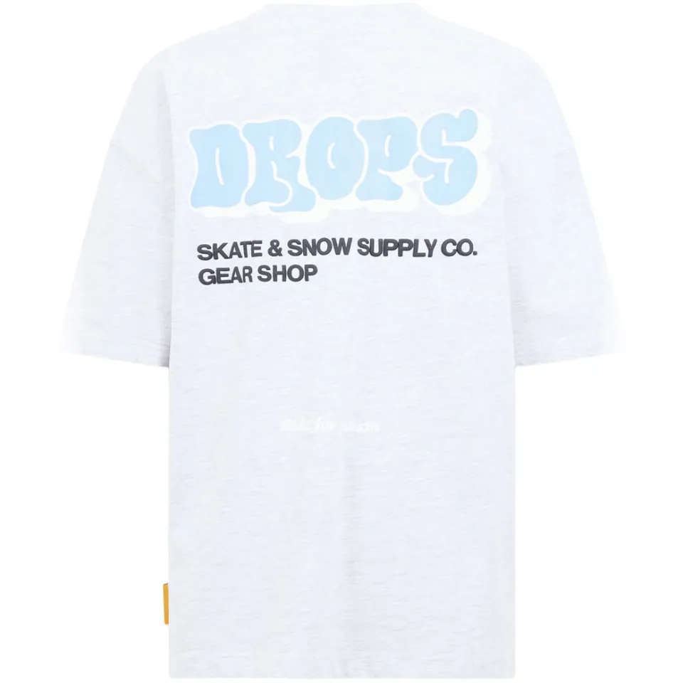 Shoeby T-shirt met backprint lichtgrijs, foto 5