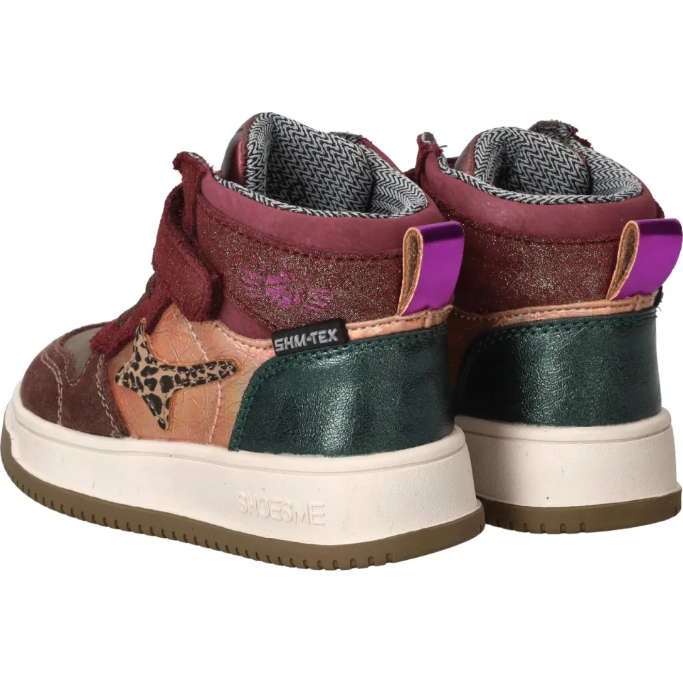 Shoesme hoge sneaker bordeaux, foto 5