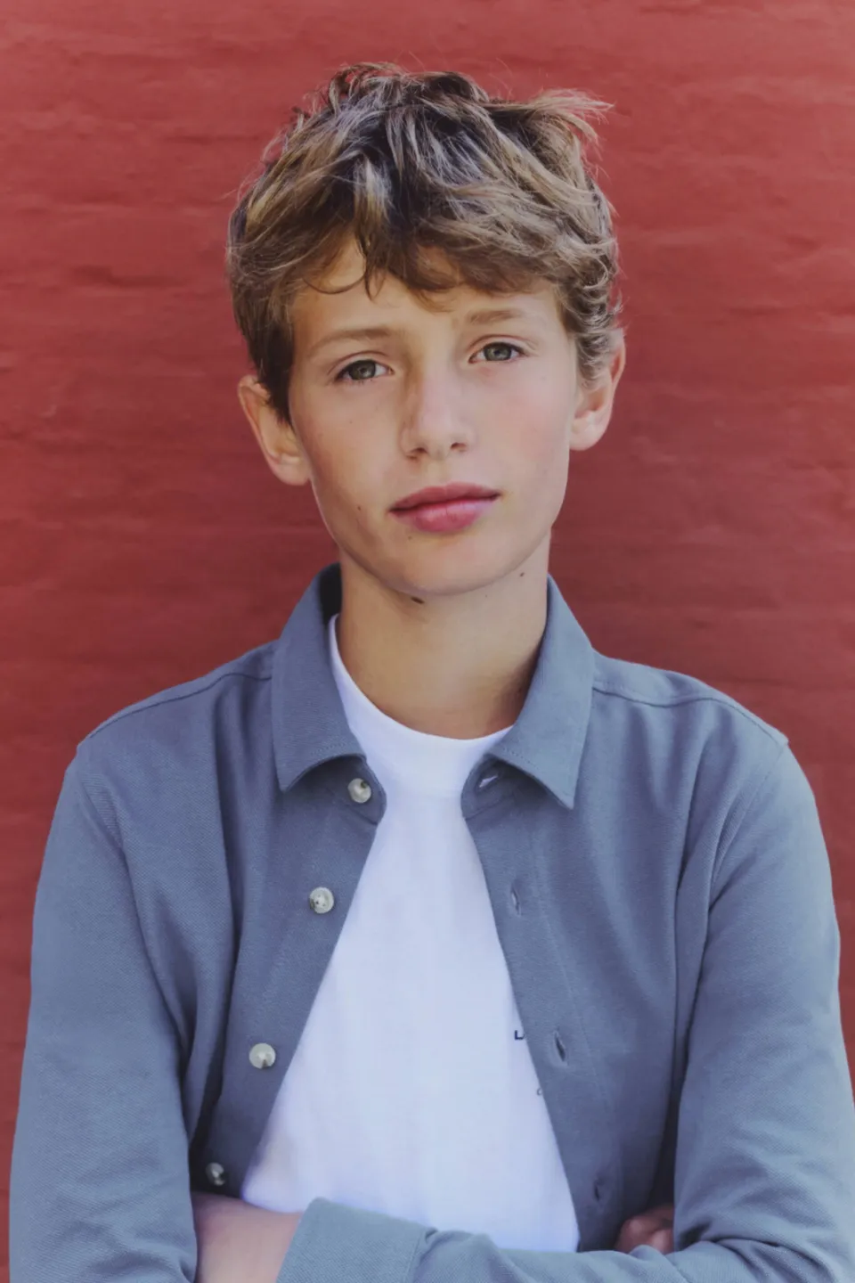 Mango Kids overhemd - blauw, foto 4