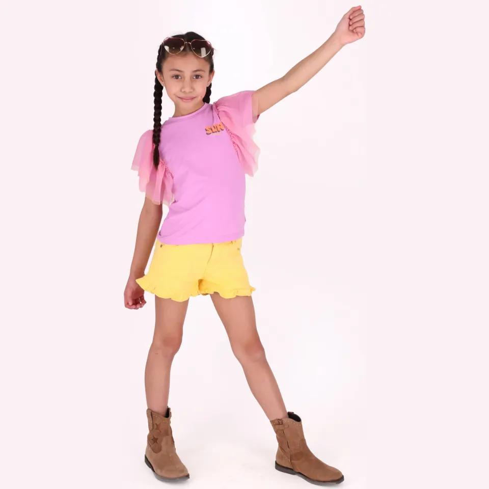 B.Nosy T-shirt fuchsia, foto 3