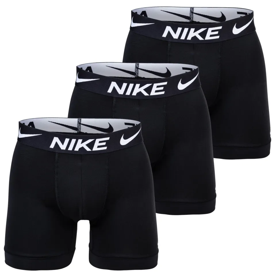 Nike Boxershort met elastische band met logo Zwart