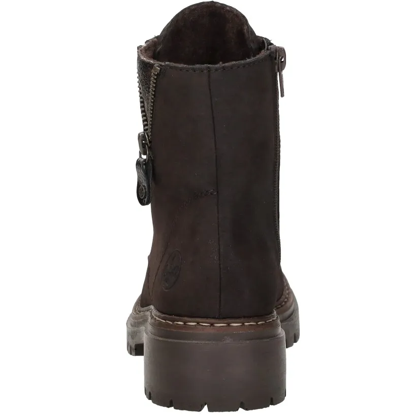 Rieker 7261725 veterboot donkerbruin, foto 6