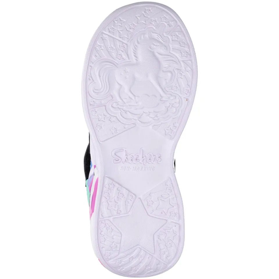 Skechers Unicorn Dreams sneakers met lichtjes - blauw/roze, foto 2