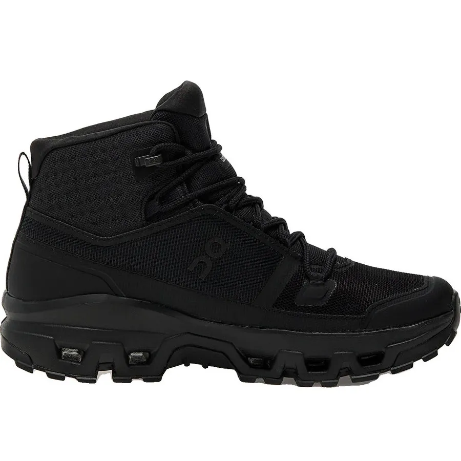 On Cloudrock Mid Waterproof wandelschoenen zwart, foto 2