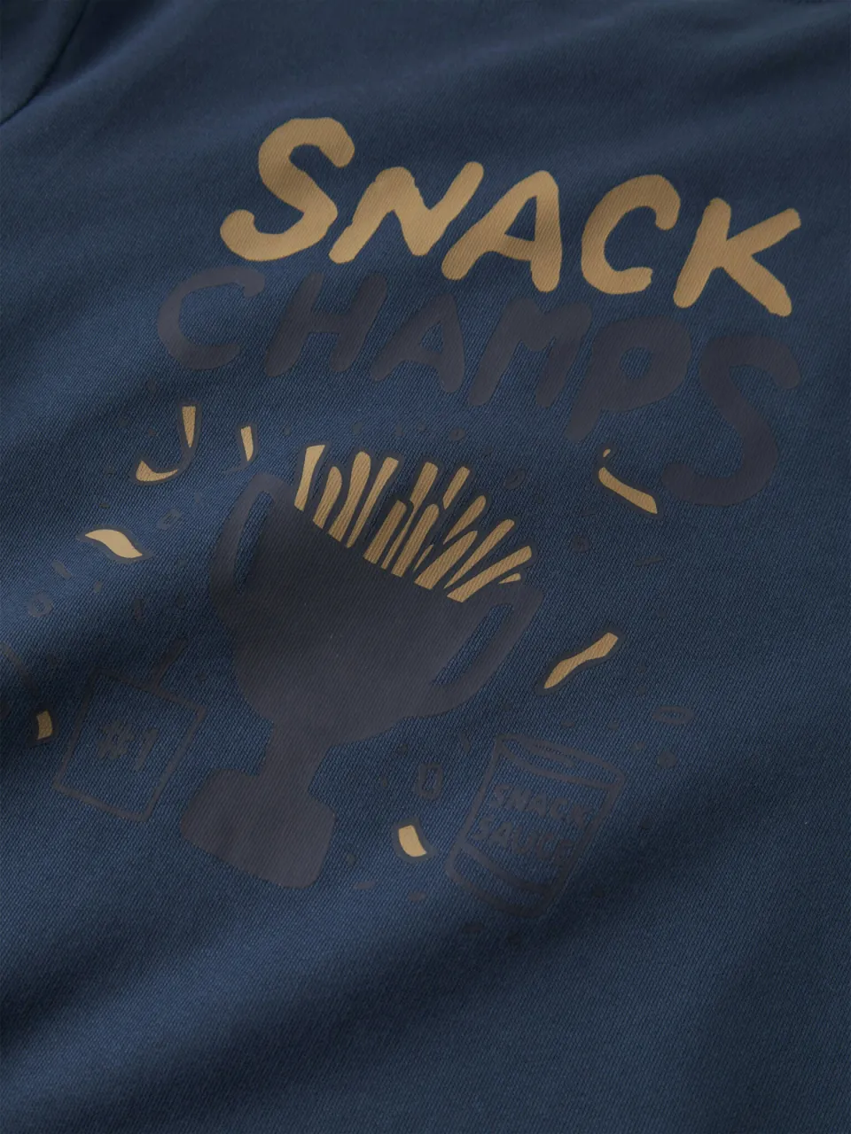 GUPPY MINI sweater met backprint - blauw, foto 5