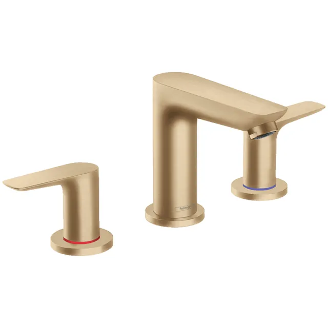 Hansgrohe Talis E 3-gats wastafelmengkraan geborsteld brons brushed bronze
