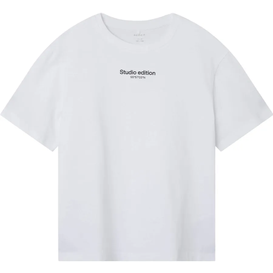 NAME IT NKMBRODY T-shirt met tekst wit, foto 2