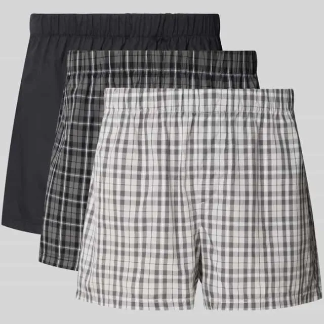 Jack & Jones Boxershort met elastische band in een set van 3 stuks, model 'MILANO' veelkleurig, foto 2