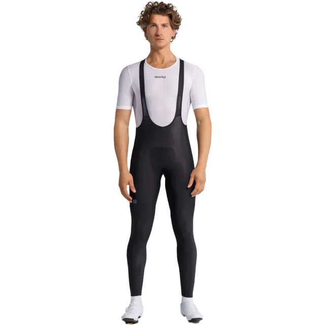 Sportful Pulse Bibtight fietsbroek met bretels grijs