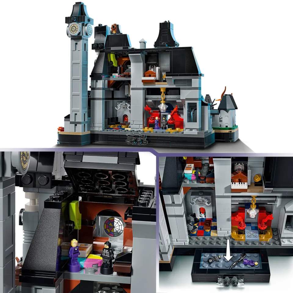 Lego Wednesday Nimmermeer Academie Mysterieus Speelgoed voor Kinderen 76788, foto 5
