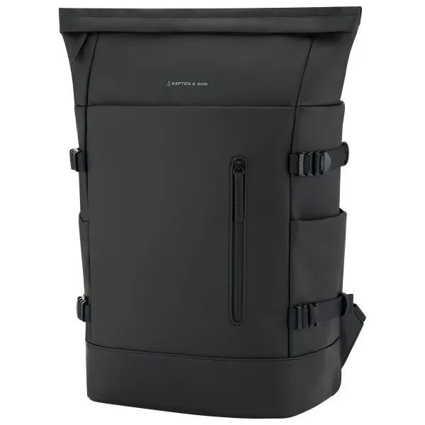 Kapten & Son Helsinki Pro 24 dagrugzak zwart Zwart/Grijs