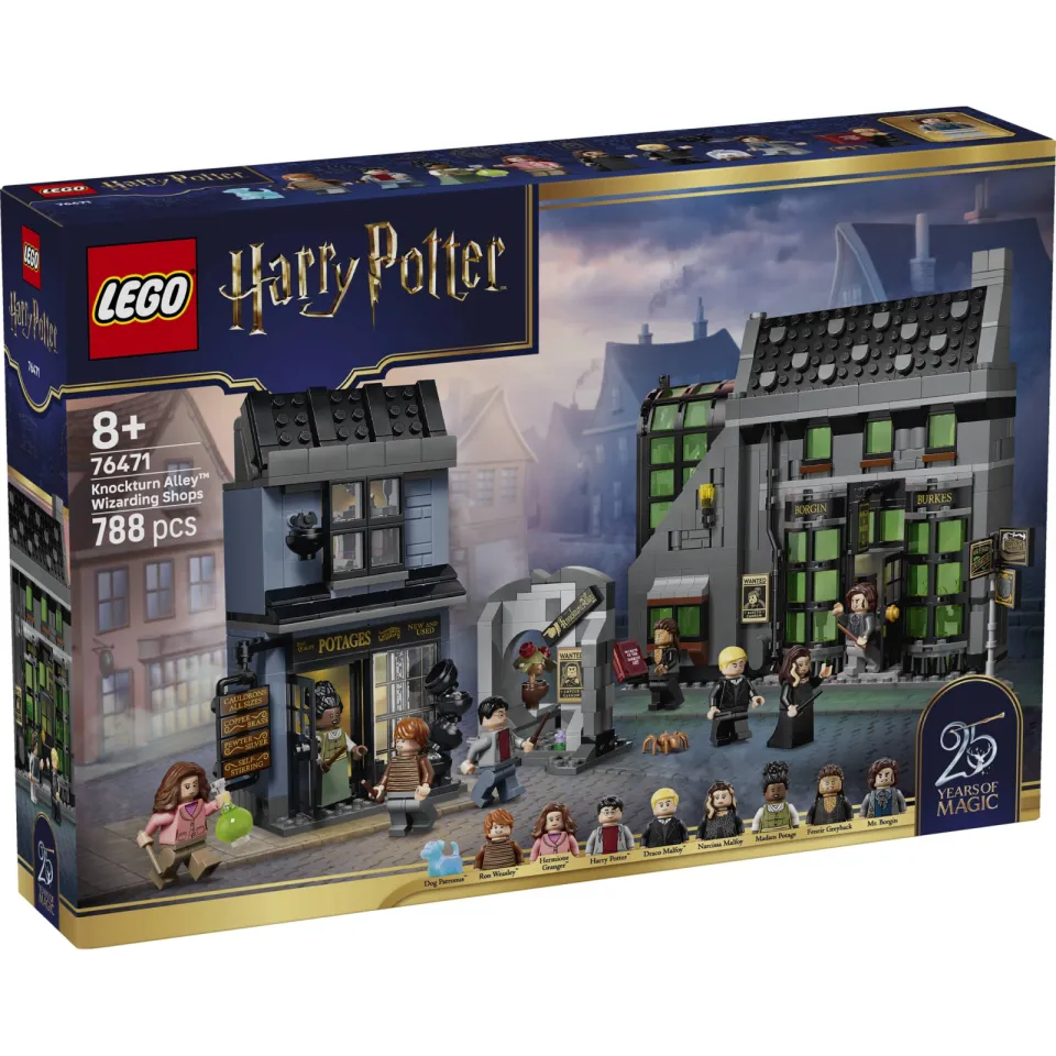 Lego Harry Potter Verdonkeremaansteeg tovenaarswinkels 76471, foto 3