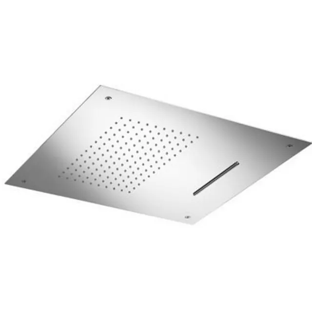 Hotbath Hoofddouche Hotbath Mate Inbouw Met Cascade Vierkant 50x50 cm Chroom