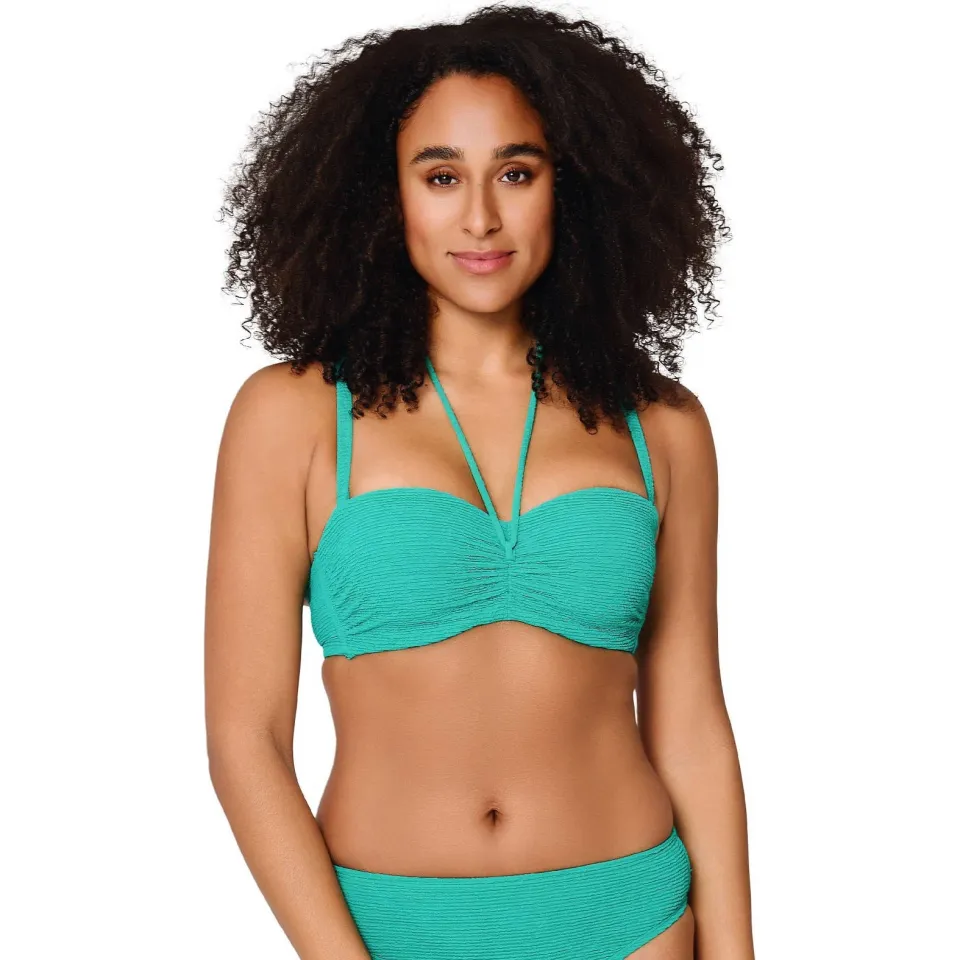 Lingadore balconette bikinitop groen