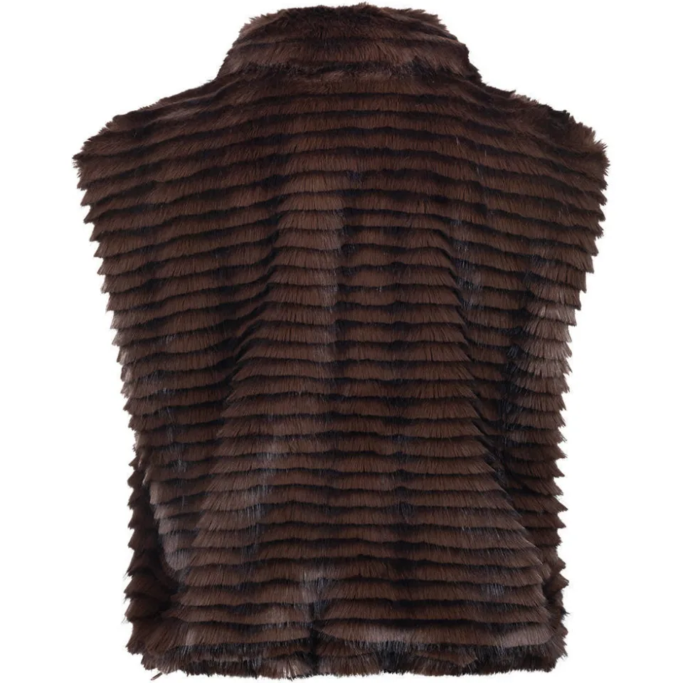 NUKUS gilet - donkerbruin, foto 3