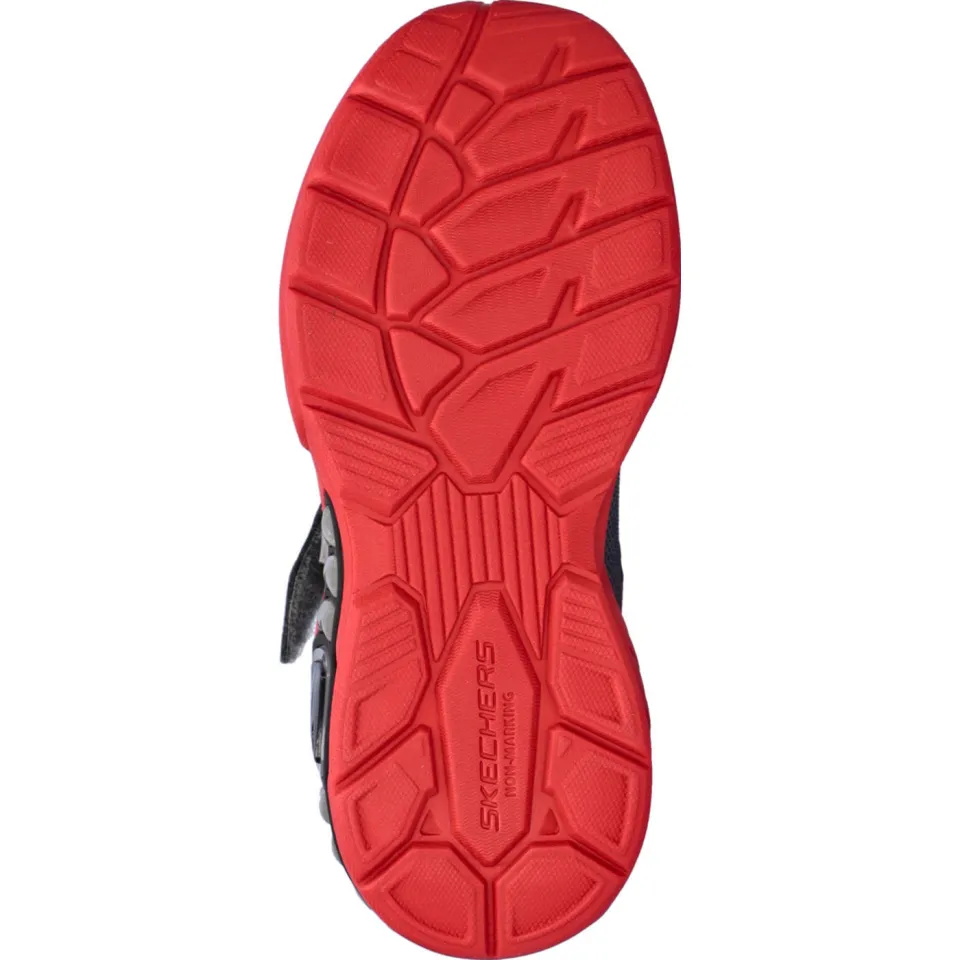 Skechers Light storm 3.0 sneakers grijs/rood, foto 6
