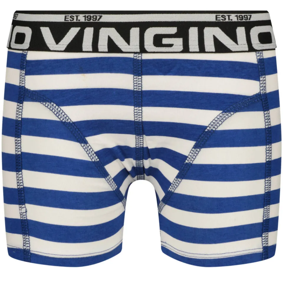 Vingino boxershorts set van 7 blauw rood zwart, foto 2