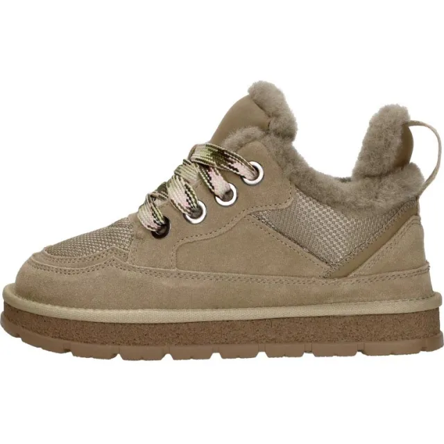 Shoecolate veterschoen laag beige, foto 2
