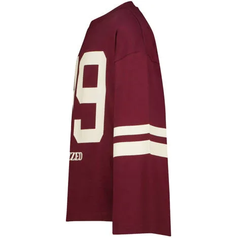 Raizzed Tiana longsleeve met print donkerrood, foto 5