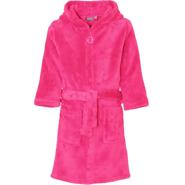 Playshoes fleece badjas fuchsia