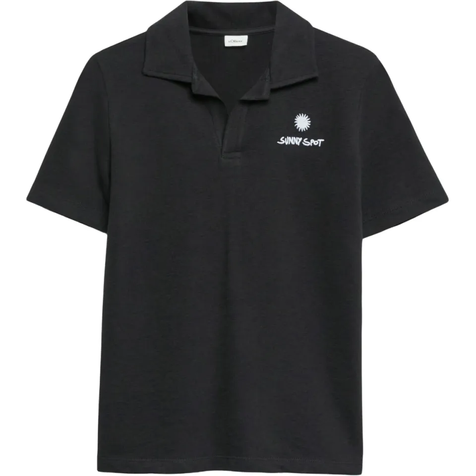 s.Oliver polo zwart, foto 3