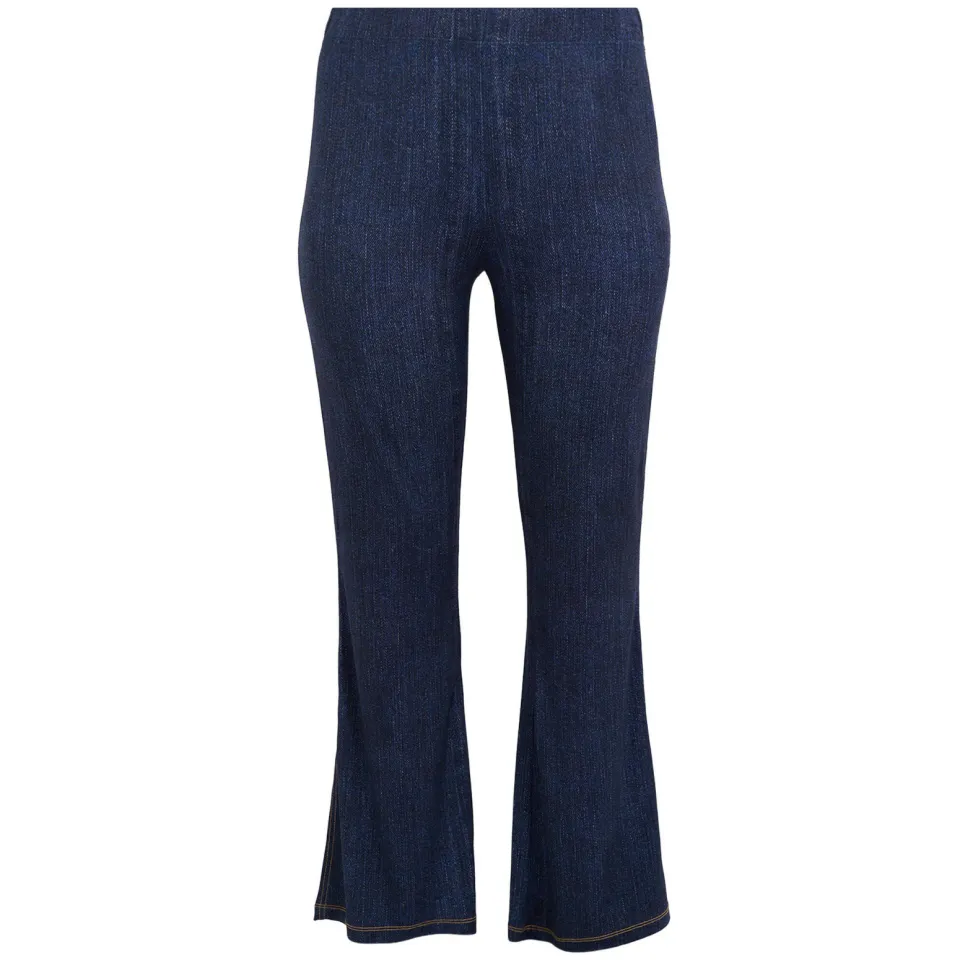 Yoek flared jeans dark blue denim, foto 3