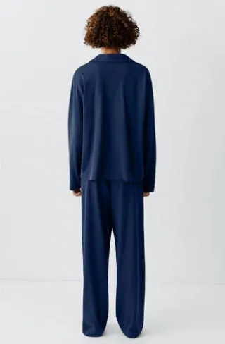 Mango Teen pyjama marineblauw, foto 3