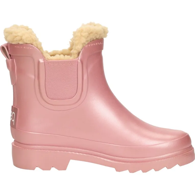 Keq Chelsea Rainboots Fur regenlaarzen roze