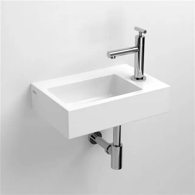 Clou Fontein Clou Flush 2 36x24.5x9 cm Keramiek Glans Wit Clou