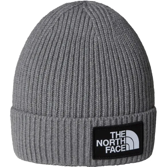 The North Face TNF Logo Box Cuffed muts grijs