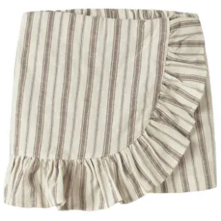 NAME IT skort ecru gestreept, foto 2