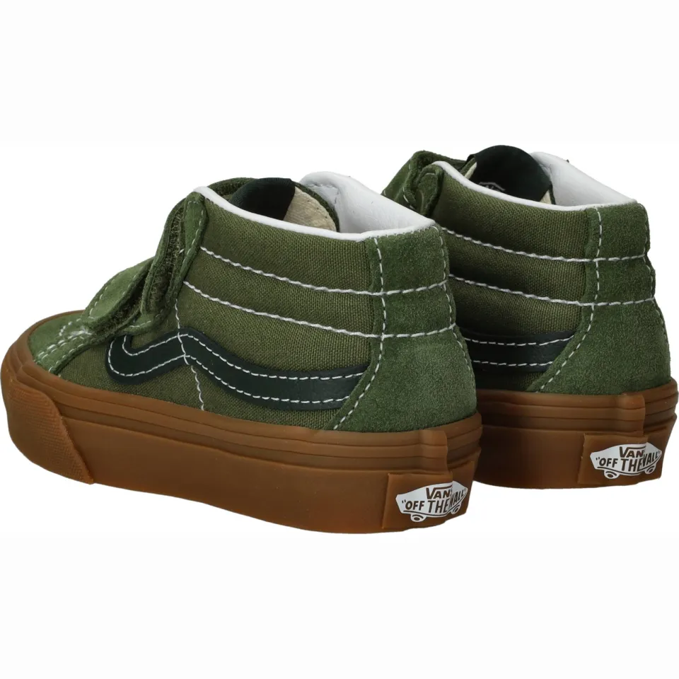 Vans SK8-Mid Reissue V hoge sneakers olijfgroen, foto 4