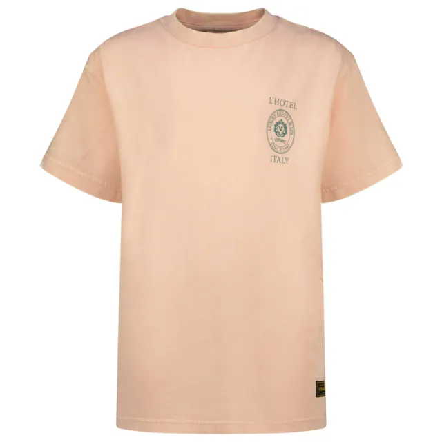 Vingino t-shirt met backprint zachtoranje