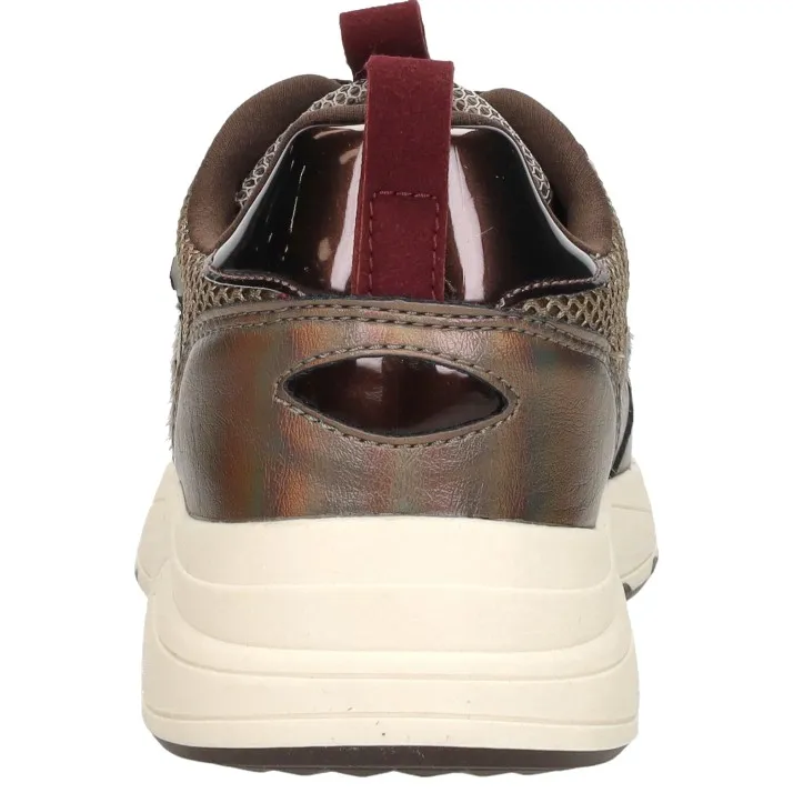 Sub55 lage sneakers donkerbruin, foto 4