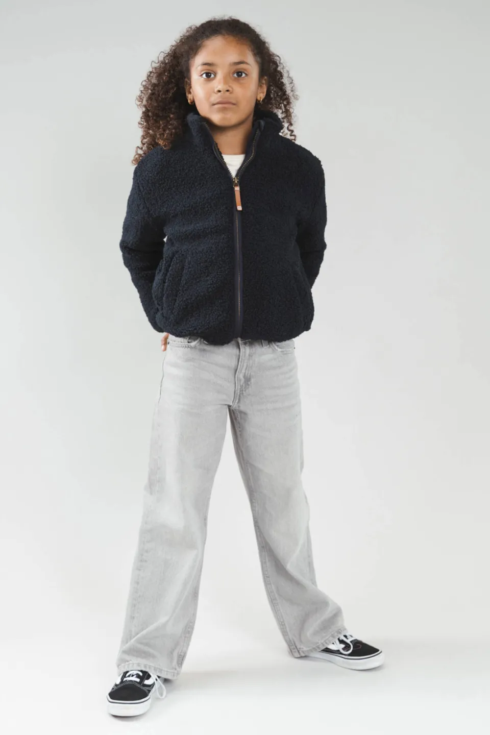 Moodstreet teddy jas donkerblauw, foto 7