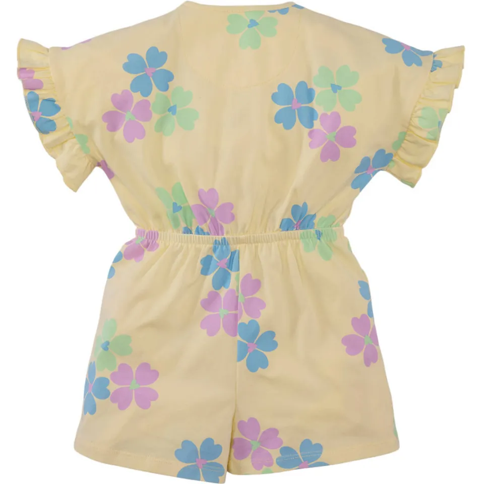 Z8 mini playsuit Veda lichtgeel/lila/blauw, foto 3