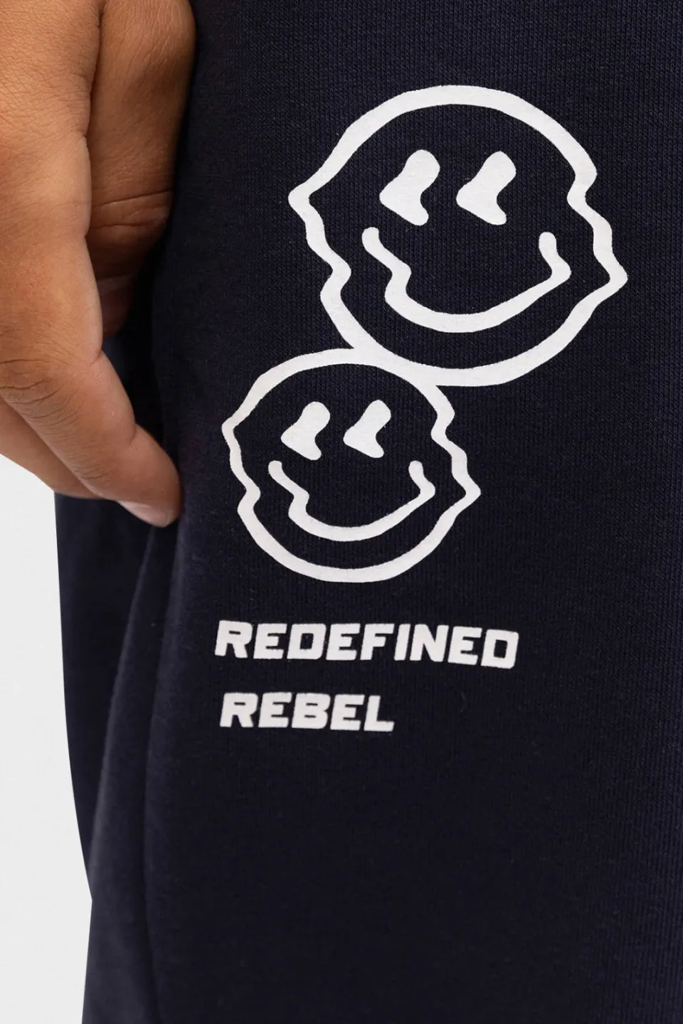 Redefined Rebel joggingbroek met print donkerblauw, foto 6