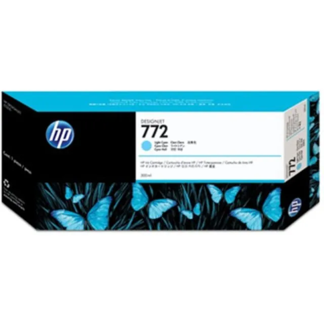 Hp 772 (CN632A) Inktcartridge Licht-cyaan
