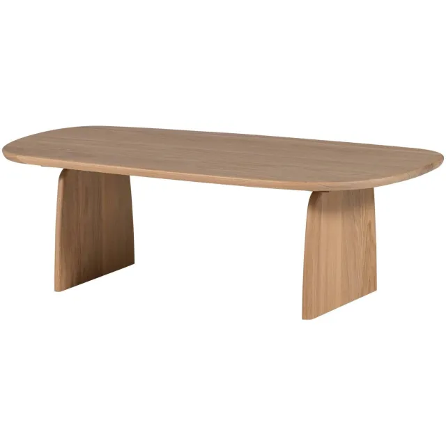 WOOOD Tablo Salontafel 110 cm - Eiken - Transparant - 35x110x59, foto 2