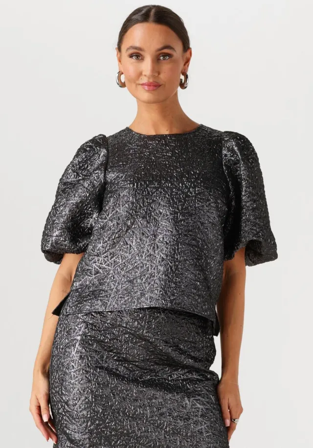 Notre-V NV-Geraldina blouse antraciet