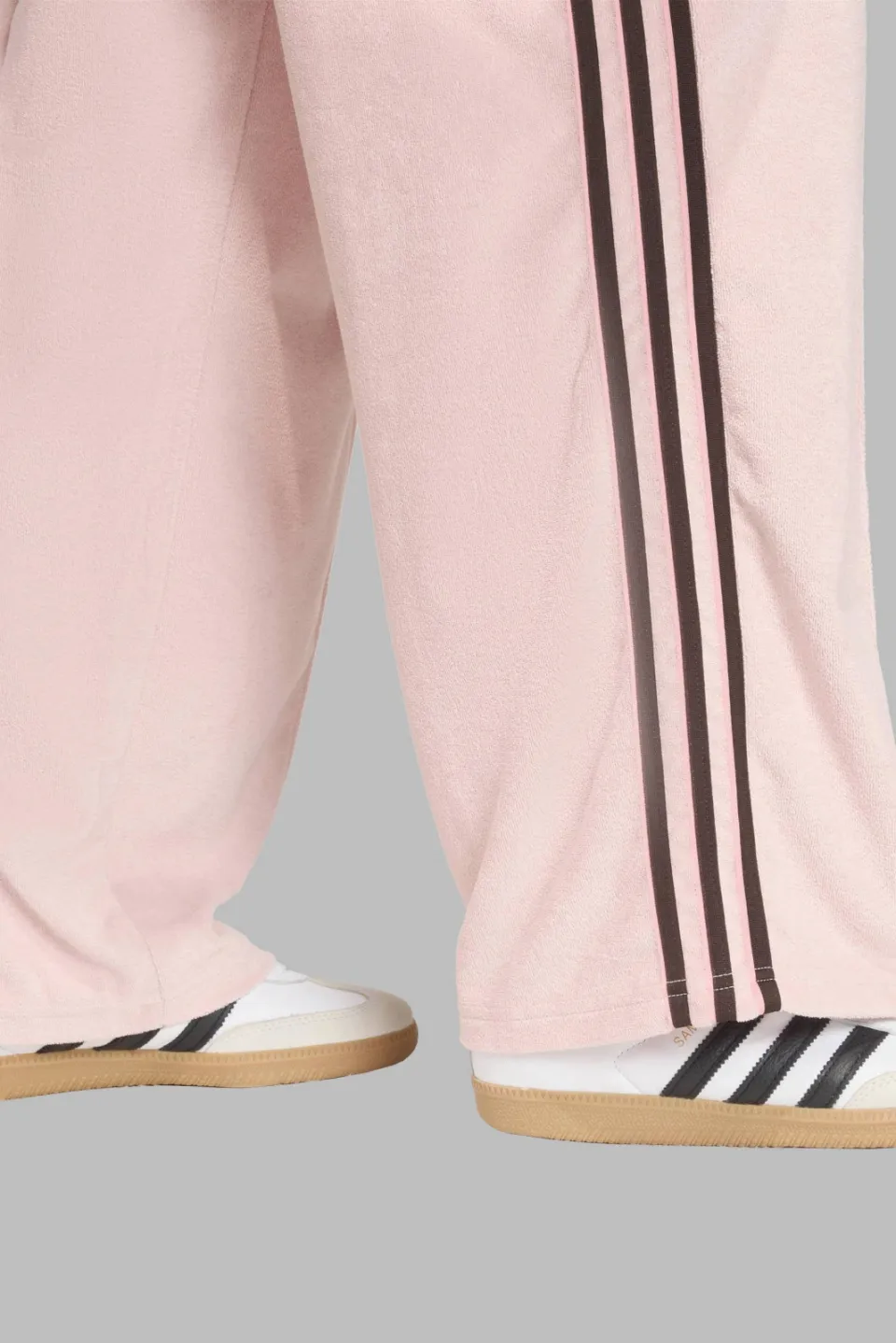 Adidas Terry Towel joggingbroek roze/bruin, foto 5