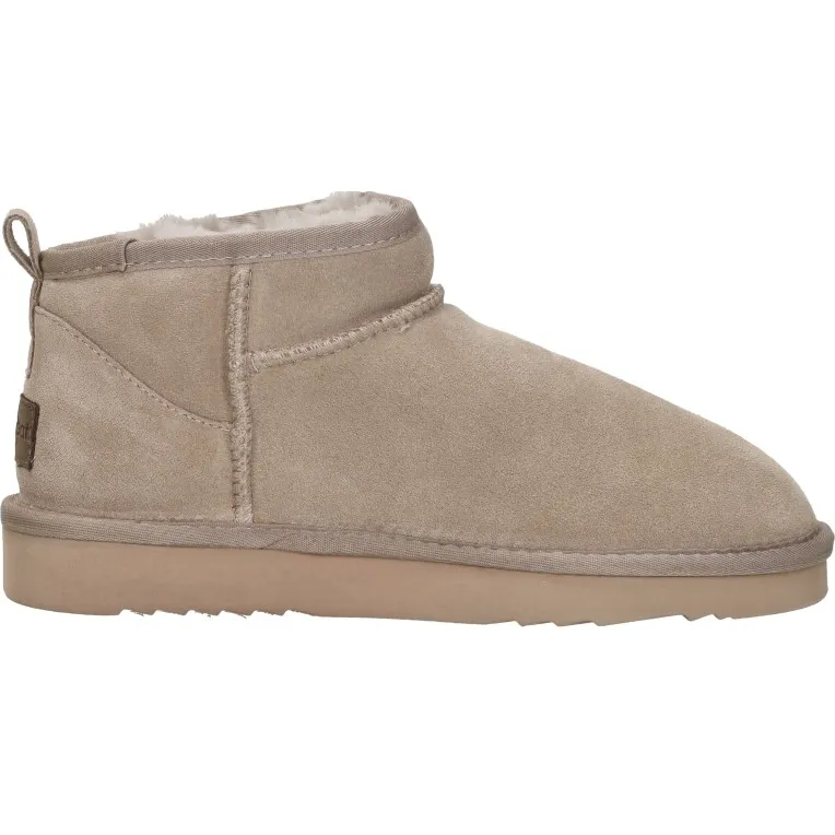 Warmbat Durack enkellaarsjes taupe
