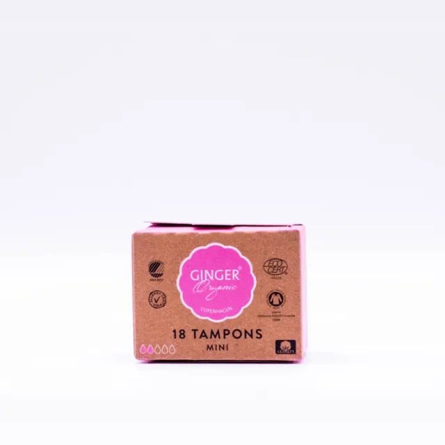 Ginger Organic Tampons Mini 18 stuks