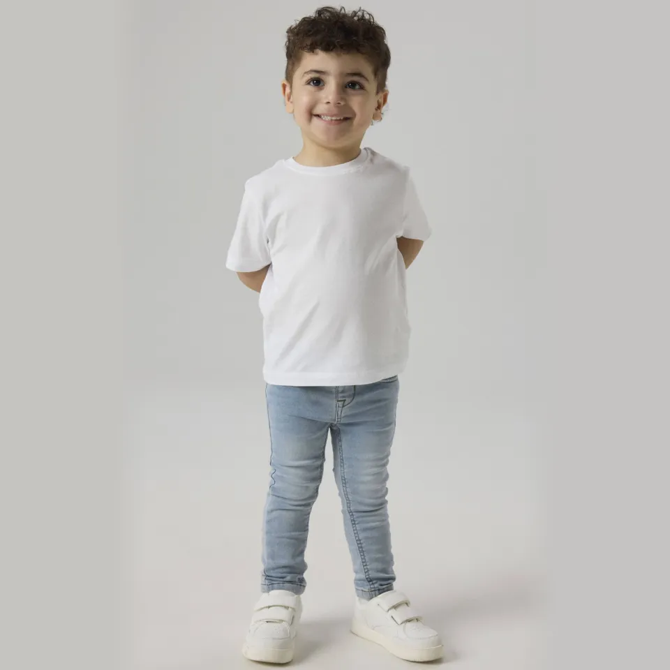 NAME IT MINI slim fit jeans light blue bleached