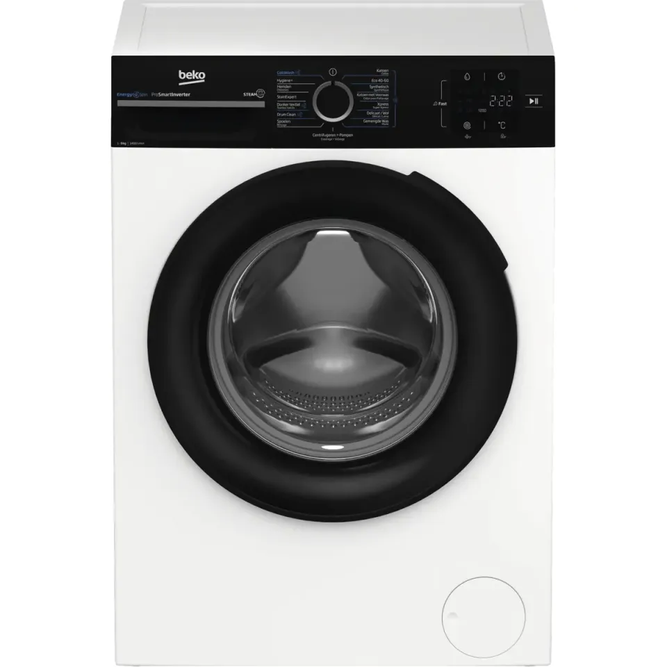 Beko BM3WFT3941B wasmachine wit, foto 3