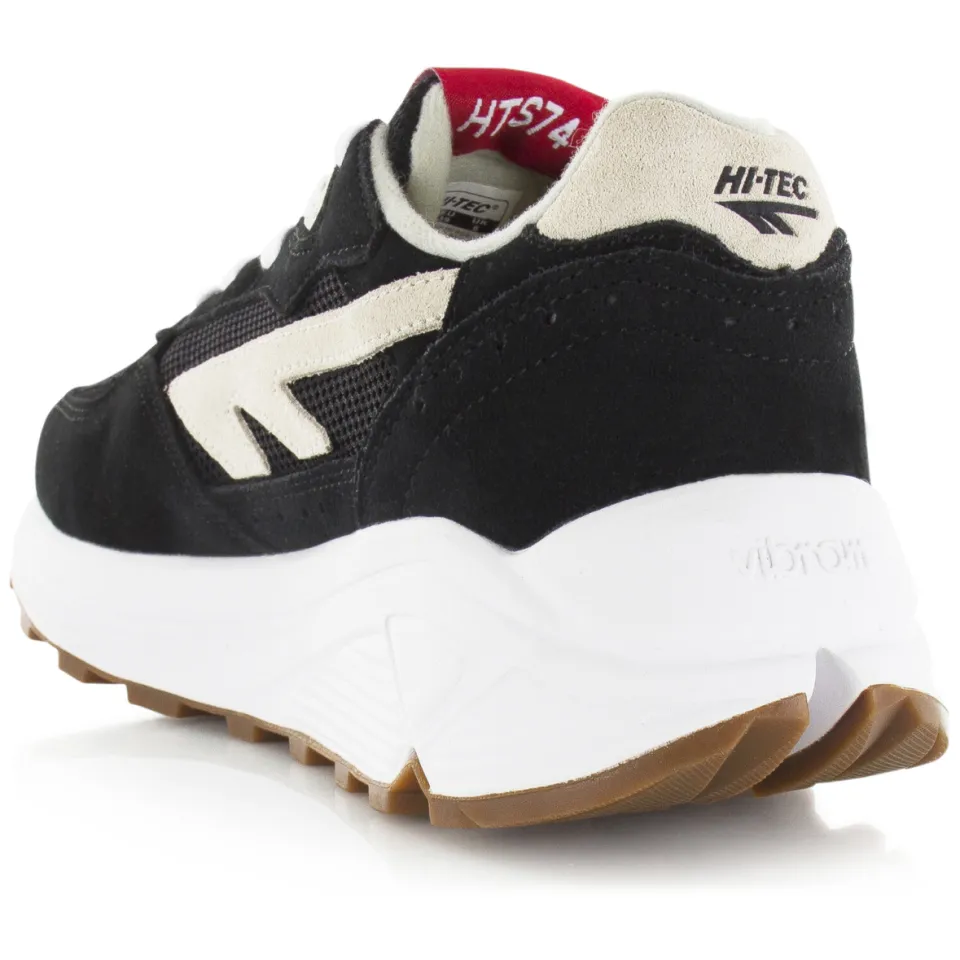 Hi-Tec Shadow Black /Whit /Red Suede Unisex, foto 3